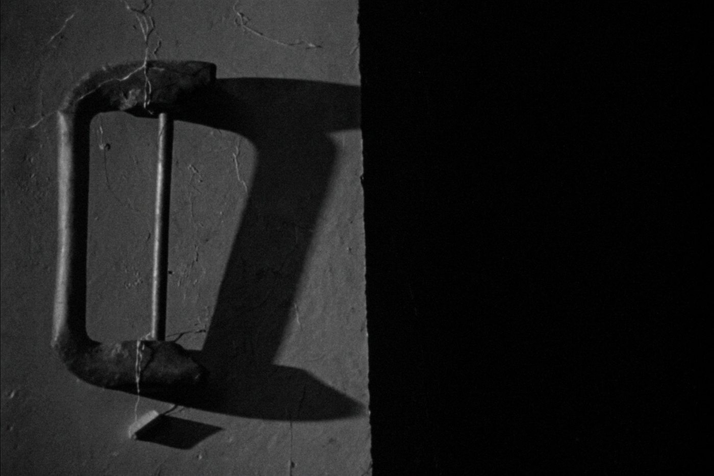 Worn hand tools on raw concrete